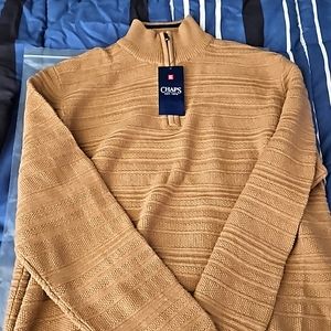 Chaps 1/4 Zip Up Sweater.BRAND NEW W/ TAGS!!